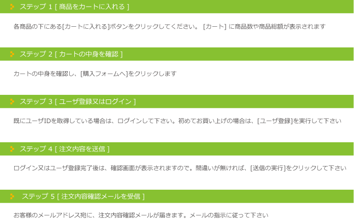 ご利用ガイド